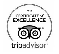 TripAdvisor Certificate of Excellence 2018